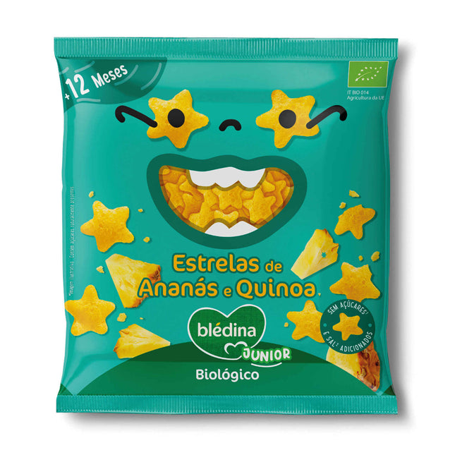 Blédina Baby Snack Pineapple & Quinoa Stars +12M 20g