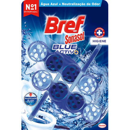 Bref Sonasol Toilet Block Hygiene – 2 Units | Long-Lasting Freshness & Cleanliness