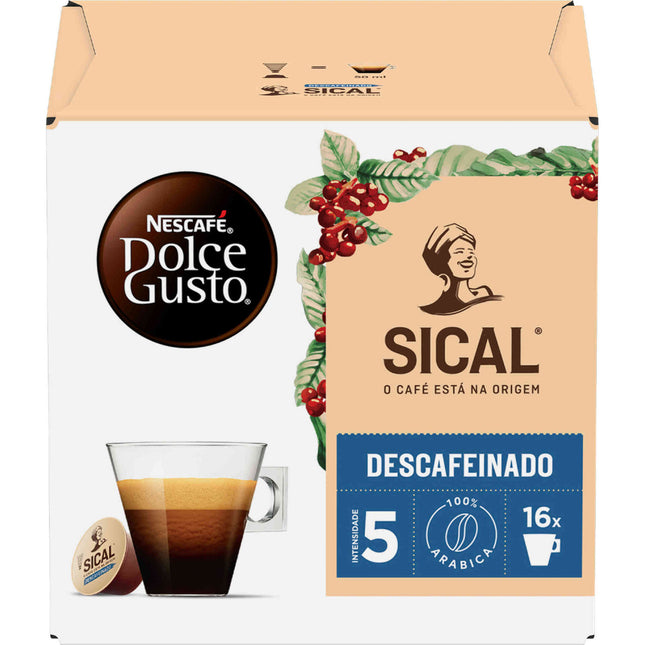 Nescafé Dolce Gusto Sical Descafeinado Int 5 | 16 Coffee Capsules