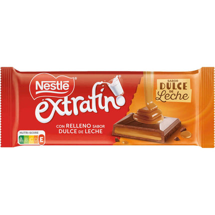 Nestlé Extrafine Milk Chocolate with Dulce de Leche Filling 83g – Creamy Indulgence