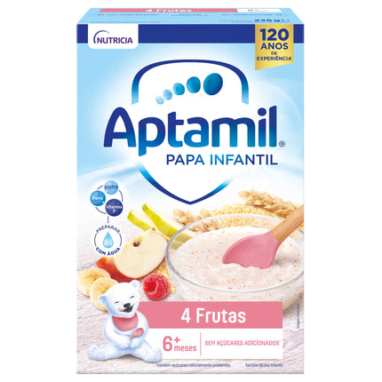 Aptamil Baby Cereal 4 Fruits +6M 225g – Nutritious Milky Porridge