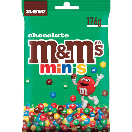 M&M’s Minis Chocolate Dragees 176g – Fun, Colorful & Perfect for Sharing