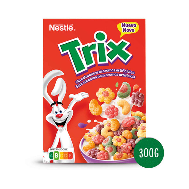 Trix Cereals 300g – Fun Fruity Corn Cereals with 6 Shapes