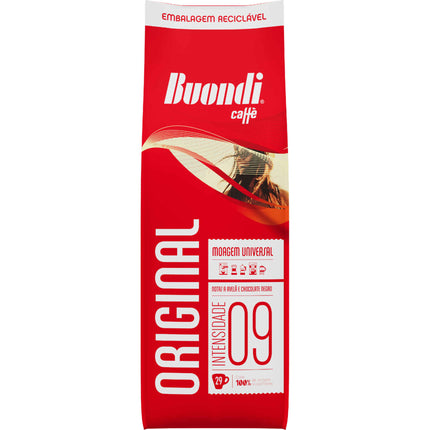 Buondi Original Intensity 9 | Ground Coffee Universal Grind | 200g
