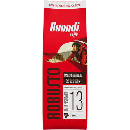 Buondi Robusto Intensity 13 | Ground Coffee Universal Grind | 200g