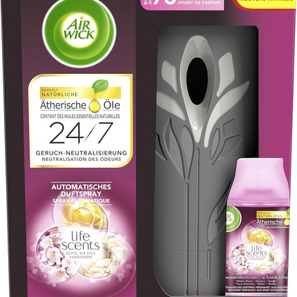 Air Wick Freshmatic Max Starter Kit – Summer Fun | 250ml x6 | Automatic Air Freshener with Life Scents Technology | Free EU Delivery Over €379