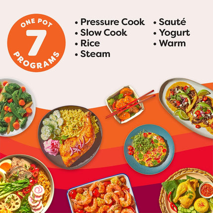 Instant Pot Duo™ Mini 3-Quart 7-in-1 Electric Pressure Cooker – Stainless Steel, Compact & Powerful