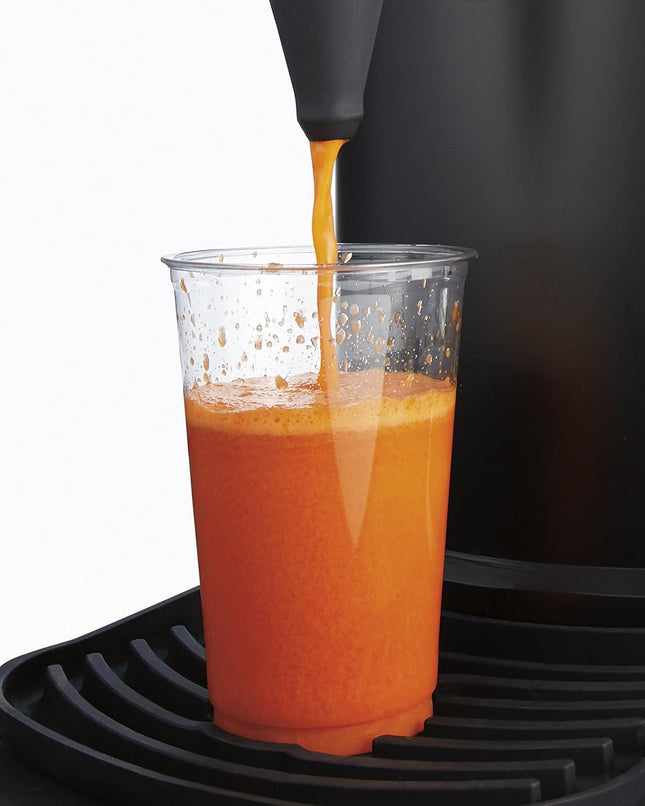 Hamilton Beach Commercial Otto Centrifugal Juice Extractor – 1200W, 120V | BPA-Free, Quiet Induction Motor, Stainless Steel | HJE960