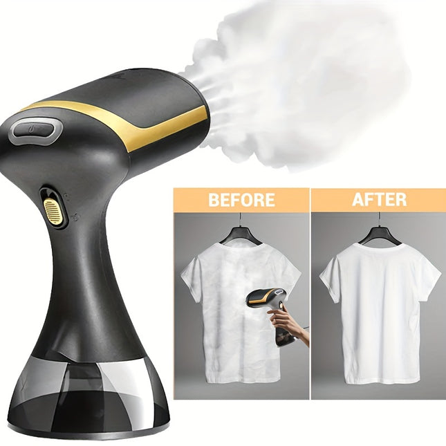 1500W Portable Garment Steamer | Wrinkle Remover for Clothes | Compact Travel & Home Use | 230V EU Plug