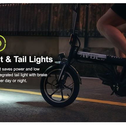 VDL A10 Electric Folding Bike – 250W Motor, 36V Battery, 70km Range, 16-Inch Wheels