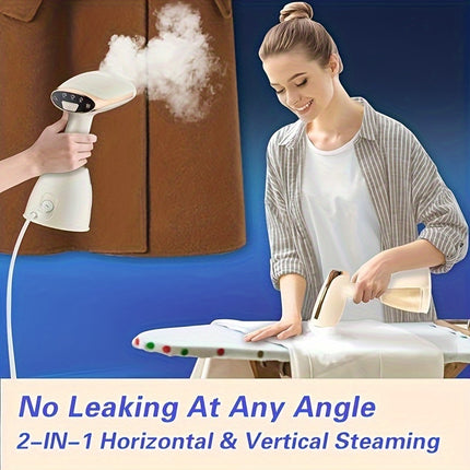 Professional Garment Steamer – Dual-Mode Steam Iron for Delicate & Tough Fabrics, 220–240V, European Plug
