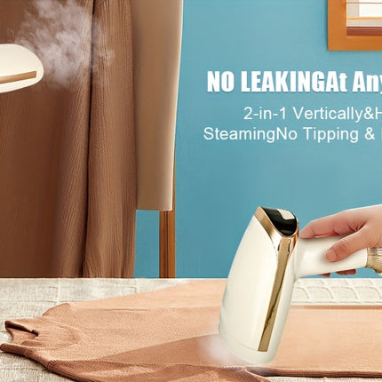Professional Garment Steamer – Dual-Mode Steam Iron for Delicate & Tough Fabrics, 220–240V, European Plug