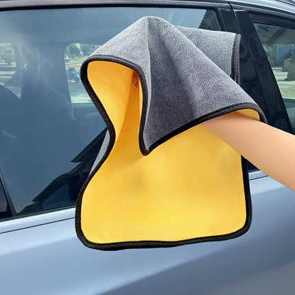 Ultra-Fine Fiber Car Wash Towel – Super Absorbent Plush Cloth for Cars, Home & More