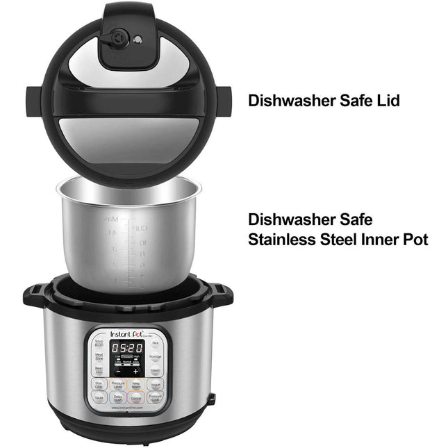 Instant Pot Duo™ 7.6L (8L) 7-in-1 Multi-Cooker – Fast, Versatile, Family-Sized Cooking
