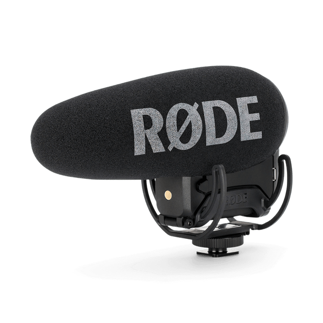 Rode VideoMic Pro+ — Premium On-Camera Microphone for Broadcast-Quality Audio
