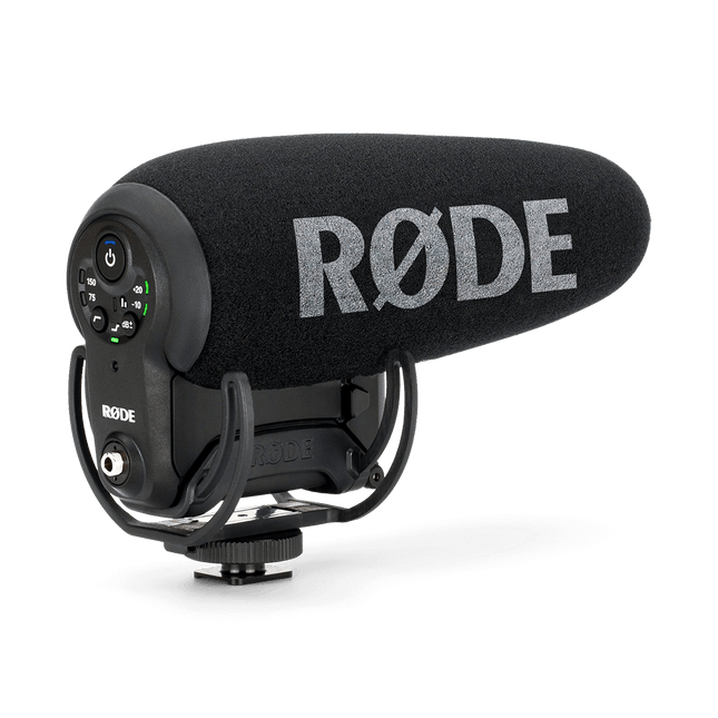 Rode VideoMic Pro+ — Premium On-Camera Microphone for Broadcast-Quality Audio