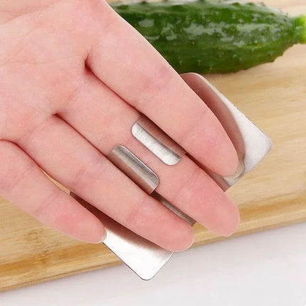 Stainless Steel Finger Guard for Cutting – Safe Chopping Hand Protector | Kitchen Safety Tool