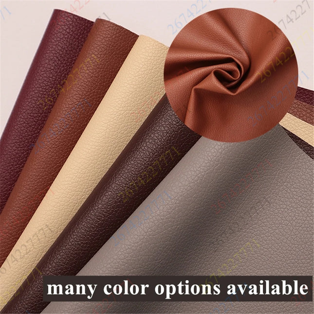 Self-Adhesive PU Leather Repair Patch Sticker – Sofa, Car Seat, Furniture, Handbag & DIY Upholstery Fix (Multiple Sizes)