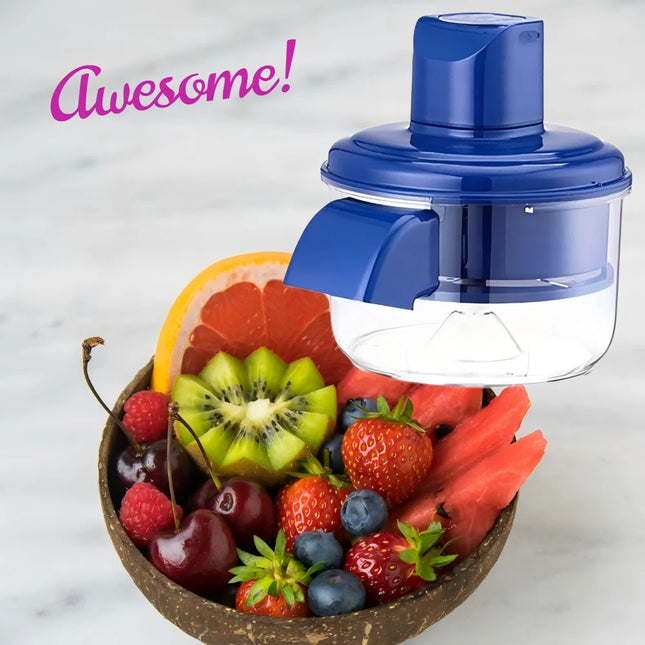 Rechargeable Automatic Fruit & Garlic Peeler – Electric Grape, Tomato & Garlic Peeling Machine with Brushless Motor