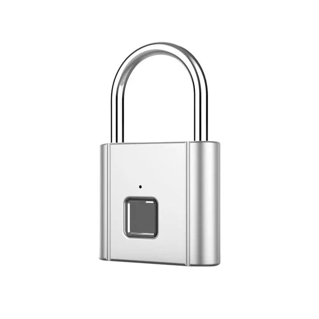 Smart Fingerprint Padlock – IP65 Waterproof Biometric Keyless Lock, USB Rechargeable, Fast 0.5s Unlock, Portable & Durable Security Padlock