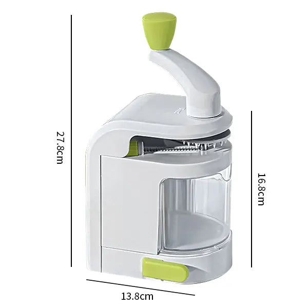 5 Blades Vegetable Spiralizer Zucchini Noodle Maker – Best Veggie Spiral Slicer, Curly Fry Chopper, and Pasta Spaghetti Maker