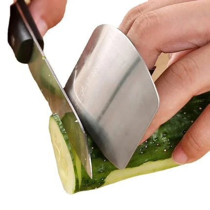 Stainless Steel Finger Guard for Cutting – Safe Chopping Hand Protector | Kitchen Safety Tool