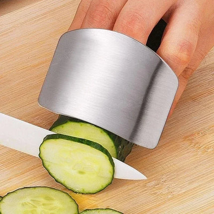 Stainless Steel Finger Guard for Cutting – Safe Chopping Hand Protector | Kitchen Safety Tool