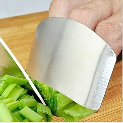 Stainless Steel Finger Guard for Cutting – Safe Chopping Hand Protector | Kitchen Safety Tool