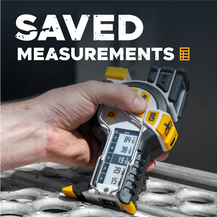 REEKON T1 Tomahawk Digital Tape Measure – Bluetooth, Laser Alignment, 1000 Memory Storage