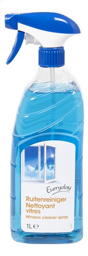 EVERYDAY Window & Glass Cleaner Spray – 1L Streak-Free Shine | Box of 24 | Powerful Cleaning for Crystal-Clear Surfaces | Free EU Shipping