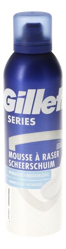 GILLETTE SERIES Shaving Foam – Hydrating & Calming | 250ml x6 | Sensitive Skin | Vegan, Halal, Alcohol-Free | Free EU Delivery Over €379
