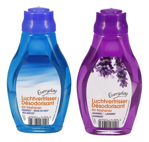 EVERYDAY Wick Air Freshener – Assorted Scents: Sea Breeze & Garden Blossom, 375ML | Box of 24 (12 Each) | Long-Lasting Freshness | Free EU Shipping