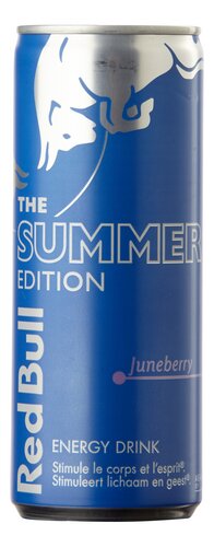 Red Bull Sea Blue Edition Juneberry 25CL – Pack of 24 Cans | Unique Fruity Energy with Taurine & Caffeine | Free EU Shipping