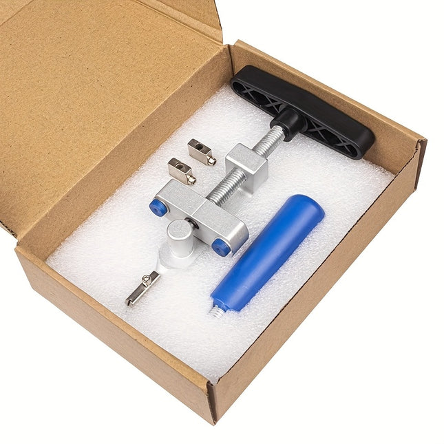 2-in-1 Manual Glass & Tile Cutter – Diamond Roller Wheel Tool with Adjustable Metal Base & Clamps | Portable, Precise, and Durable for DIY & Construction Work