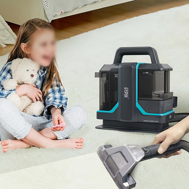 450W High-Power Handheld Spot Cleaner – 15KPa Suction for Carpets, Sofas, Upholstery & More (220V, No Battery)