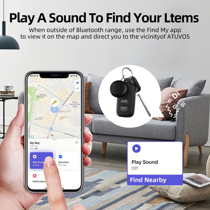 Pet Cat Positioning Collar Set | GPS Smart Tracker with Silicone Case | iOS Only | Live Tracking | Anti-Lost Collar