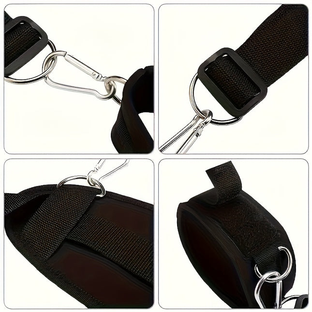 1 Set BDSM Bondage Set with Pillow – Adjustable Hands & Feet Restraint Belt for Body Posture Play, Sexy Adult Pleasure Toy