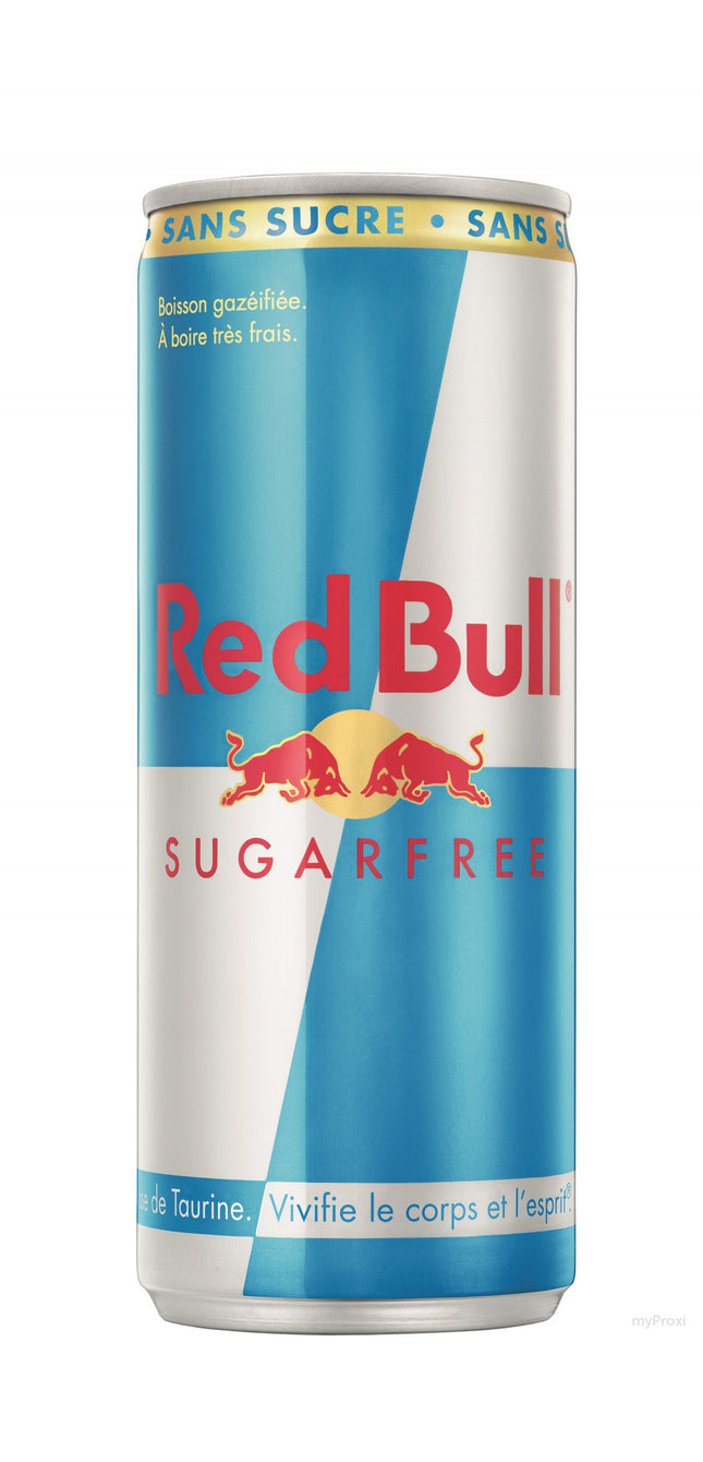 Red Bull Sugarfree Energy Drink 25CL– Pack of 24 Cans | Zero Sugar | Taurine, Caffeine & B Vitamins | Free EU Shipping