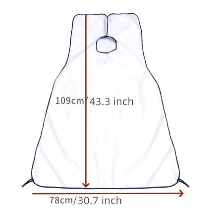 1pc Men’s Beard Trimming Apron with Suction Cup – Mess-Free Shaving Catcher for Easy Cleanup