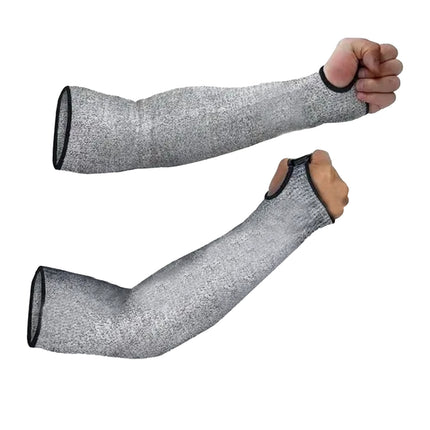 2Pcs Protective Arm Sleeves – Stab, Cut & Heat Resistant, Level 5 Safety Arm Guard
