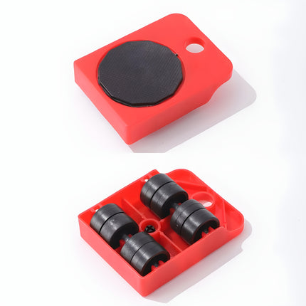 4-in-1 Heavy Duty Furniture Moving Tool with Universal Wheels – No Effort Slide System for Sofas, Beds, Appliances & More