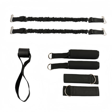 11pcs Push Up Board Set with Resistance Band – Portable, Foldable Home Gym Push Up Bars for Strength Training