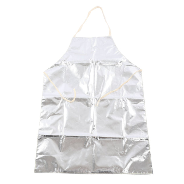 1000℃ Heat Resistant Work Apron – Aluminum Foil High-Temperature Protective Apron