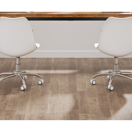 Large 180cm Computer Desk – Modern Office Desk with Engineered Wood Top & Sturdy Metal Frame, Workstation for Home Office or Conference Room (White)