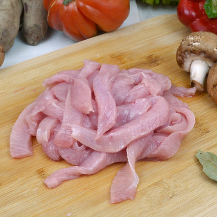 Turkey Stroganoff Strips (Strogonoff de Peru)
