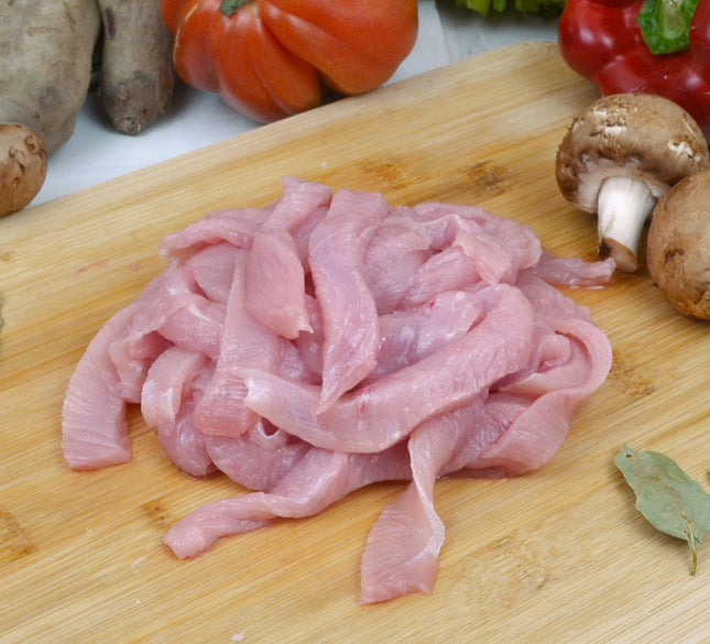 Turkey Stroganoff Strips (Strogonoff de Peru)