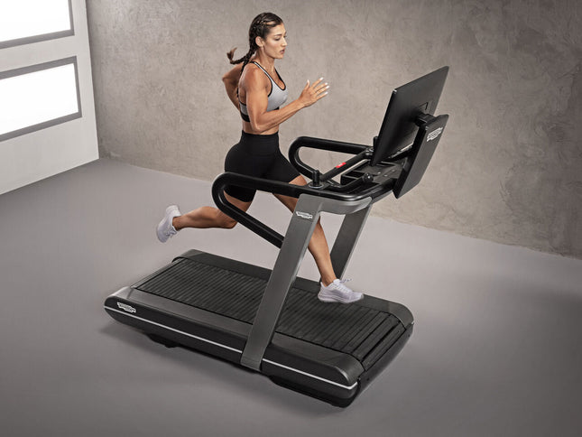 Technogym Run – Smart HIIT Treadmill with Bootcamp & Virtual Workouts | Delivery + Installation Included