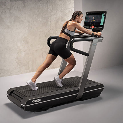 Technogym Run – Smart HIIT Treadmill with Bootcamp & Virtual Workouts | Delivery + Installation Included