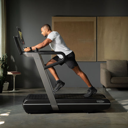 Technogym Run – Smart HIIT Treadmill with Bootcamp & Virtual Workouts | Delivery + Installation Included